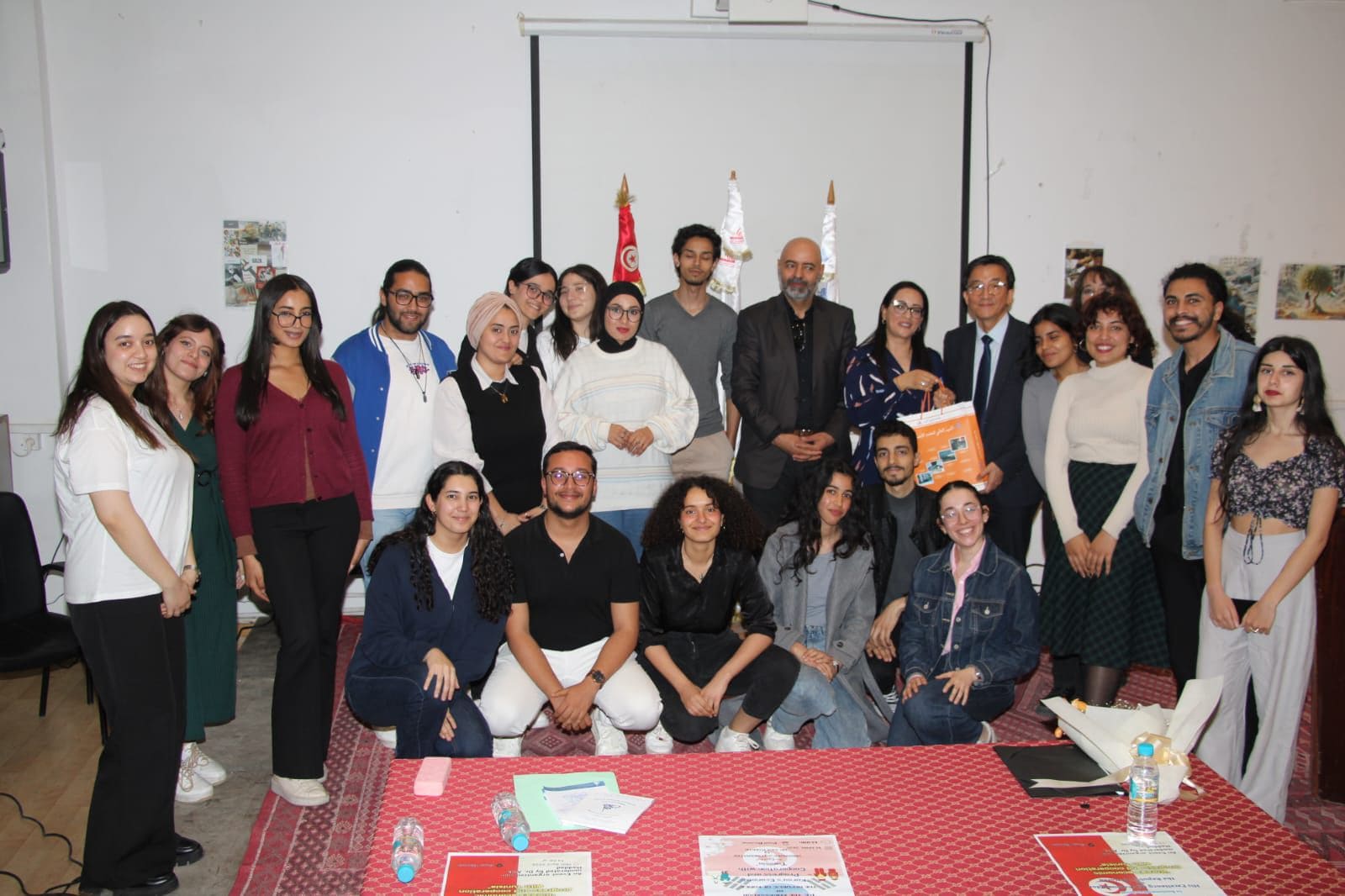 대사, 튀니지 El Manar 대학 학생 대상 강연 (4.15.)