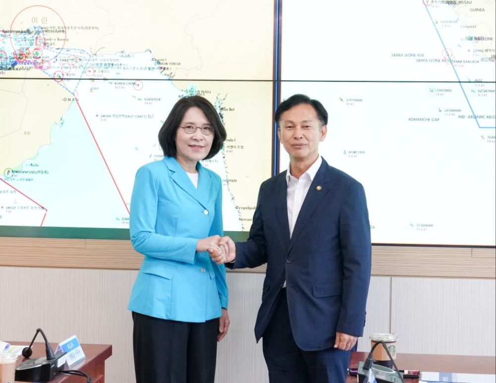 강인선 2차관, 해수부·외교부가 굳게 손잡고 우리 선원과 선박의 안전 항해 관리